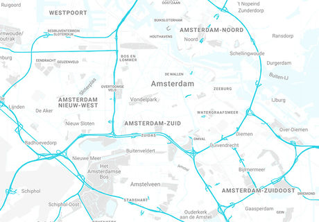 Omgeving Amsterdam IJburg/Indische buurt/Java-eiland en Badhoevedorp